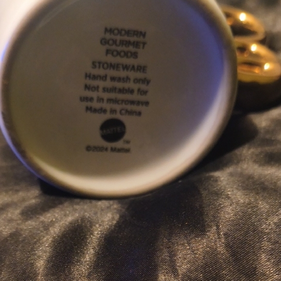 Officially Licensed Limited Edition Barbie Mug with Gold Handle and White Finish - Picture 6 of 7